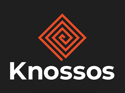 Knossos adobe illustrator adobe photoshop company corporate identity design escape room form style graphic design logo logogang logvinovss quest