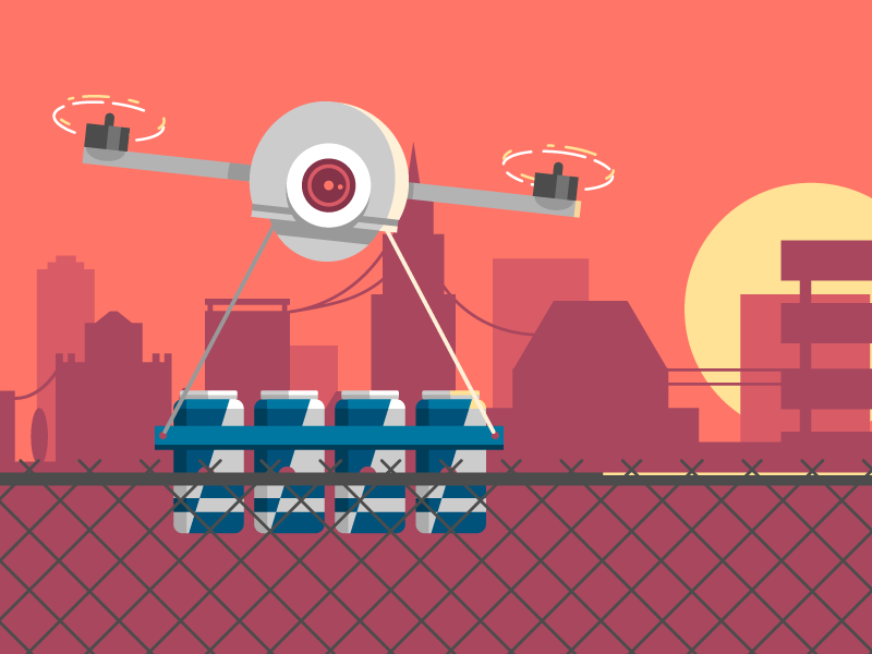 Drone energy drink
