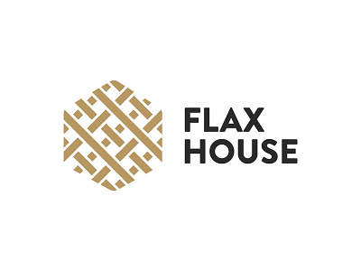 Flax House belfast branding identity logo mark symbol