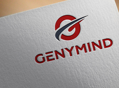 Genymind Logo branding businesscard design graphic graphicdesign illustration illustrator logo design ui ux vector