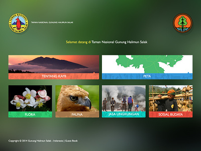 Mount Halimun Salak National Park blur bogor culture fauna flora forestry indonesia interactive mount park user interface west java