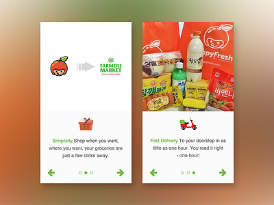 HappyFresh Onboarding-Tutorial 2 app delivery fresh groceries happyfresh mobile shop sketchapp stores ui ux