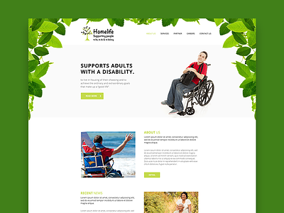 Homelife Landing Page