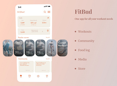 FitBud ui ux