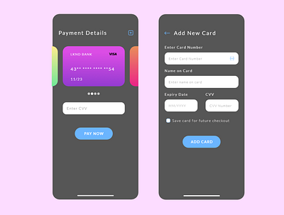 Credit card checkout #dailyUI design ui