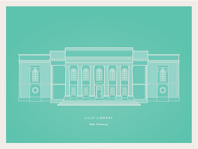 University Living architecture campus classical college icon illustration landmark stroke structure