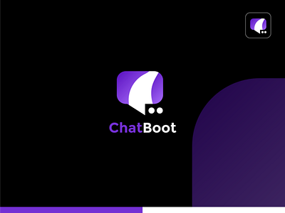 Logo design for ChatBoot branding branding chat chat icon chat idea chat logo chat logo idea chatboot logo icon logo illustration logo design