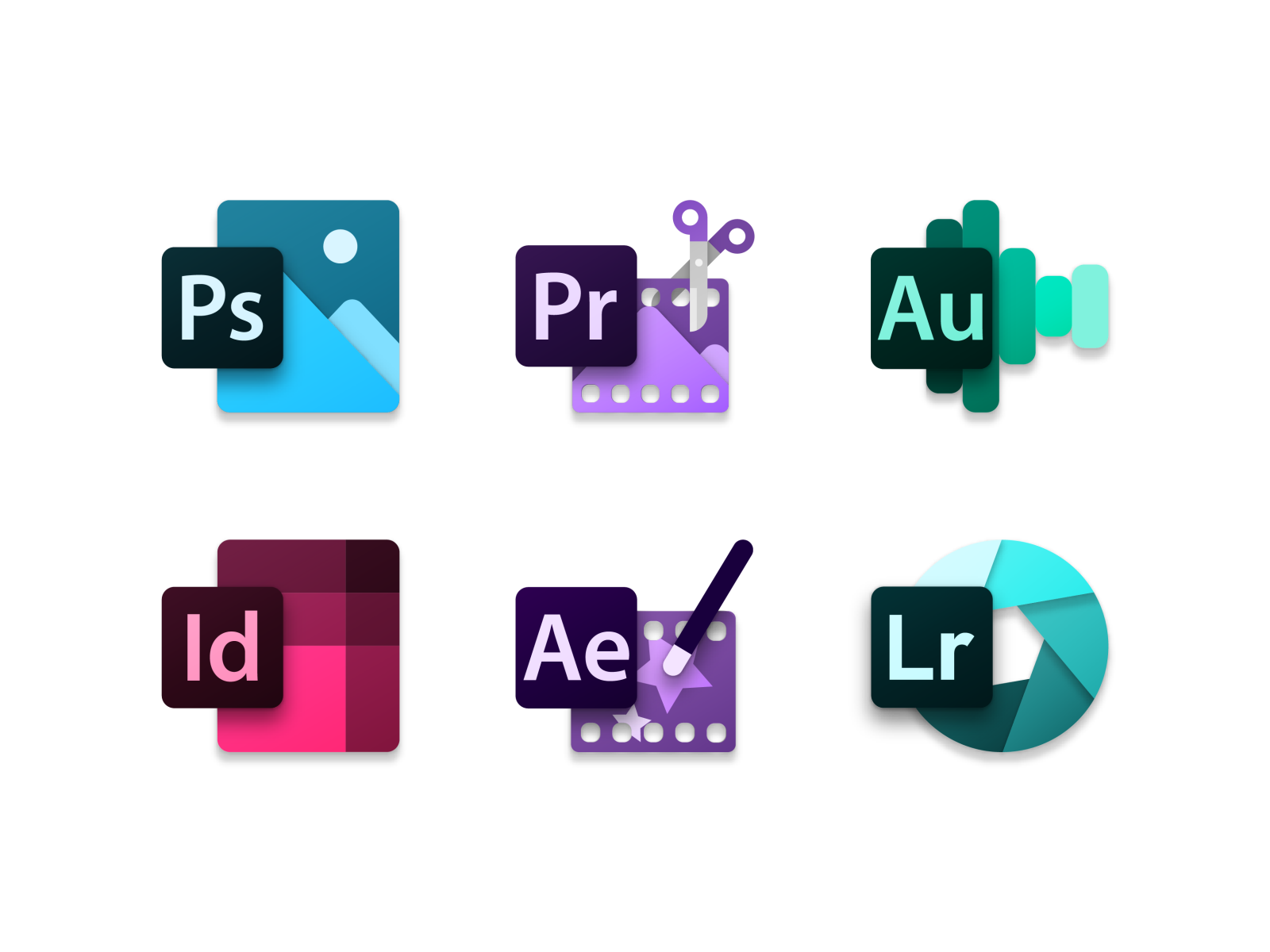 Download Fluent Design Icons for Adobe Apps (Experimental) by Thành ...