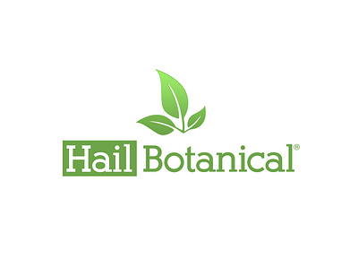 Hail Botanical logo logodesign logotype logovector