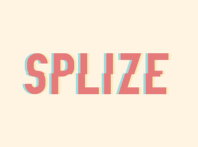 Splize font font awesome font design ilustrator logo logodesign vector vintage font