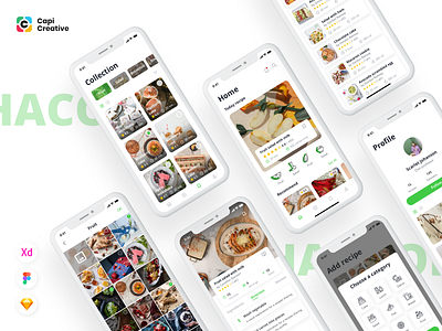 HaCook - Recipe Manager App UI Kit