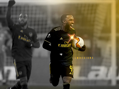 Alexandre Lacazette - Arsenal FC arsenal fc design europa league fifa fifa 20 fifa 20 edit football football club football design football edit footballer gfx illustration lionel messi photoshop poster premier league soccer edit wallpaper