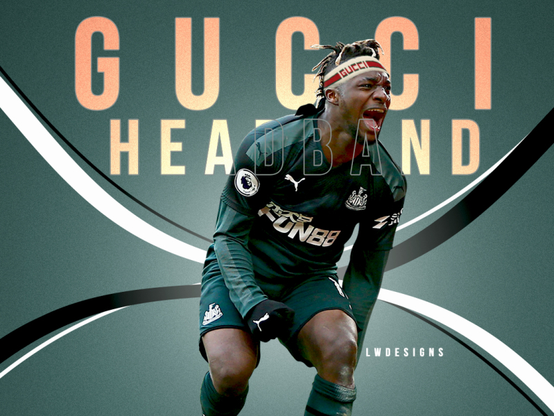 gucci headband soccer player
