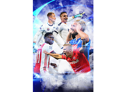 Champions League Group Stage - Day 1 Recap Design barcelona champions league champions league group stage design fifa fifa 20 football football art football club football design football designs football edit footballer illustration photoshop poster soccer soccer edit ufea champions league wallpaper