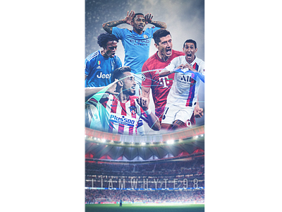 Champions League Group Stage - Day 2 Recap Design bayern munich champions league champions league group stage design fifa fifa 20 football football club football design football edit footballer illustration juventus manchester city photoshop poster psg soccer soccer edit wallpaper