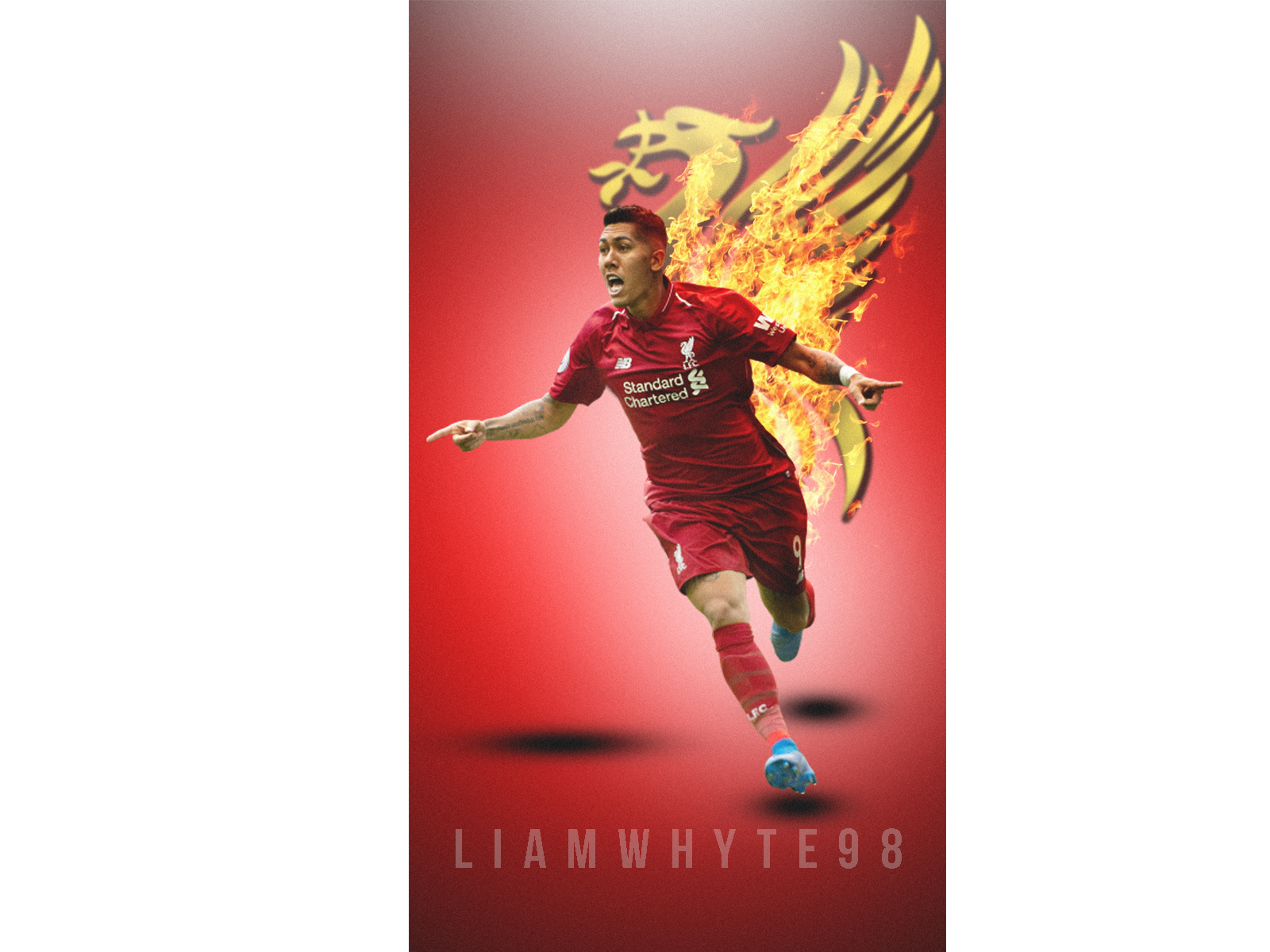 Roberto Firmino - Liverpool's Brazilian Number 9 by Liam Whyte on Dribbble