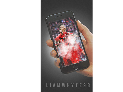 Robert Lewandowski - Through the Lens of An iPhone