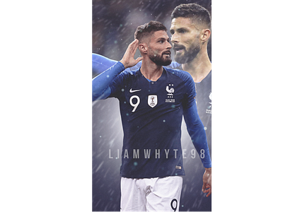 Olivier Giroud - Underrated Striker chelsea fc design fifa 20 edit football football club football design football edit footballer france football france football design france football edit illustration photoshop poster wallpaper world cup winners world cup winners edit