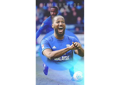 Junior Hoilett - Cardiff's Canadian Star canada canada edit canada football cardiff city cardiff city edit design fifa 20 edit football football club football design football edit footballer illustration photoshop poster soccer edit wallpaper