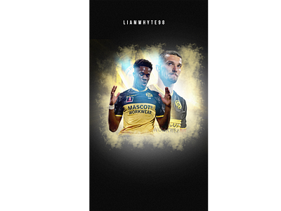 Ike Ugbo & Jordy Croux - Roda JC Kerkrade design fifa fifa 20 fifa edit football football club football design football edit footballer illustration photoshop poster soccer edit wallpaper