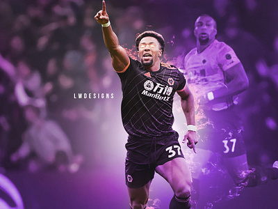 Adama Traore - Wolves' Spanish Attacker adama traore edit design fifa fifa 20 football football club football design football edit footballer gfx illustration lionel messi lionel messi edit photoshop poster premier league soccer edit wallpaper wolves