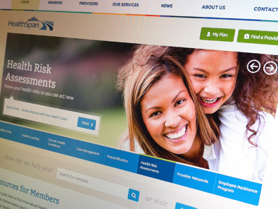 Healthspan Website health insurance healthcare healthspan physician ppo reform responsive web design website