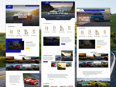 Ahlman Performance Website Redesign