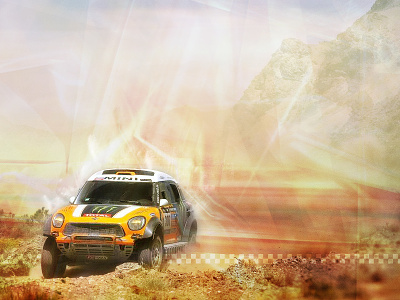 Dakar 2014 MINI X-Raid Car