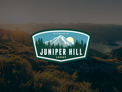 Juniper Hill Brand Identity Concept 2 brand branding design logo moutains national parks parks