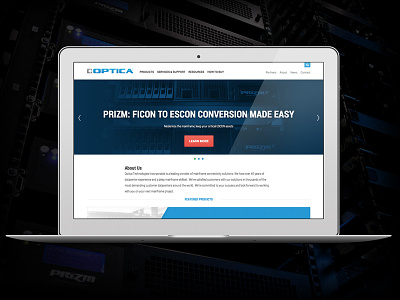 Optica Responsive Website Design optica responsive web design