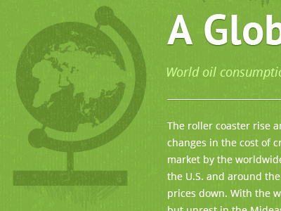 Global Commodity globe icon illustration