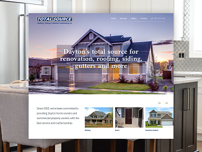 Dayton Total Source Website Concept Design