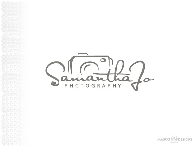 Samantha Jo Photography Logo branding logo photography