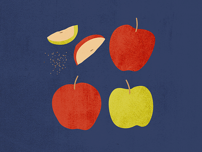 Thanksgiving ingredients, pt. 5: apple pie apple pie apples doodles illustration thanksgiving