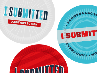 I Submitted america election lettering letters submit type typography