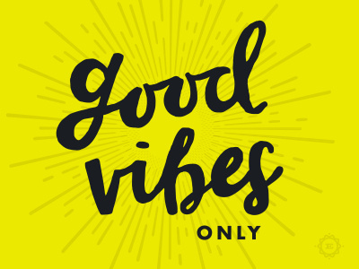 Good Vibes good vibes hand lettering handmade lettering type vibes