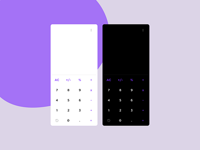 DailyUI-004 Calculator App