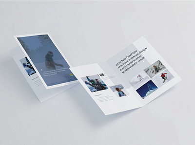 Bifold Half Fold Brochure Mockup a4 a5 background bifold bifold brochure branding brochure cover creative creative design half mockup mockups ski