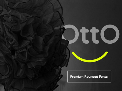 Otto Beautiful Rounded branding elegant font font design font family handwritten luxury font minimalist rounded sans serif typeface typo typography