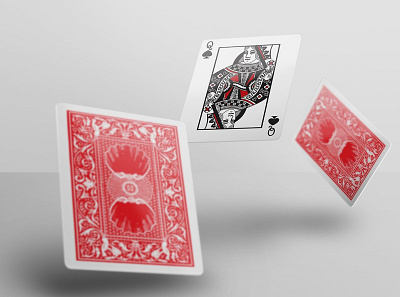 Playing Poker Card Playing Mockups brand identity branding cards casino design casino games graphic design mockups playing card poker poker card product display stylish