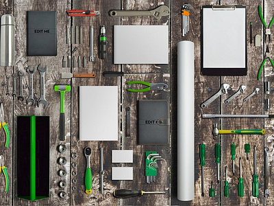 Workshop Tool Set Mock-ups