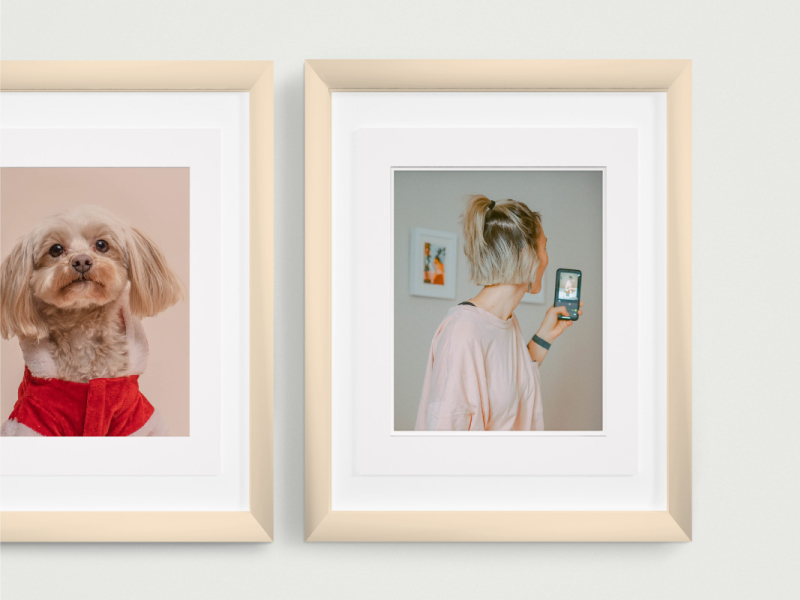 Picture Frame Mockup Set by Sunny goo on Dribbble