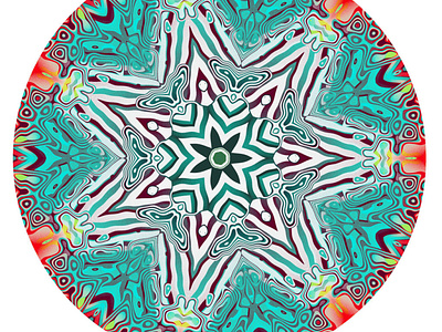 Kaleidoscope illustration ill illustration motion graphics symmetry