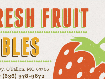 Fresh fruits boys n girls! branding facebook fruit identity produce vegetable