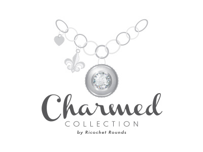 Charmed Logo charms collection diamond identity jewelry logo