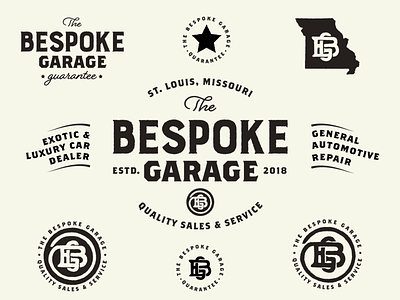 The Bespoke Garage Logo Concept