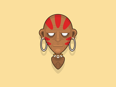 Darushimu character character design dhalsim fighter illustration streetfighter vector
