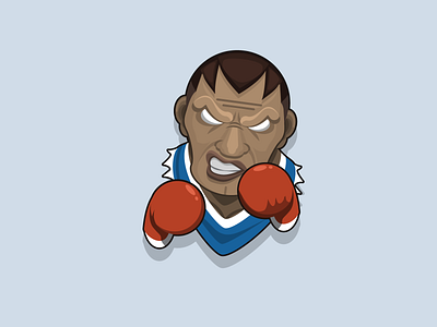 Balrog balrog boxer cartoon character design fighter illustration street fighter vector villain warrior