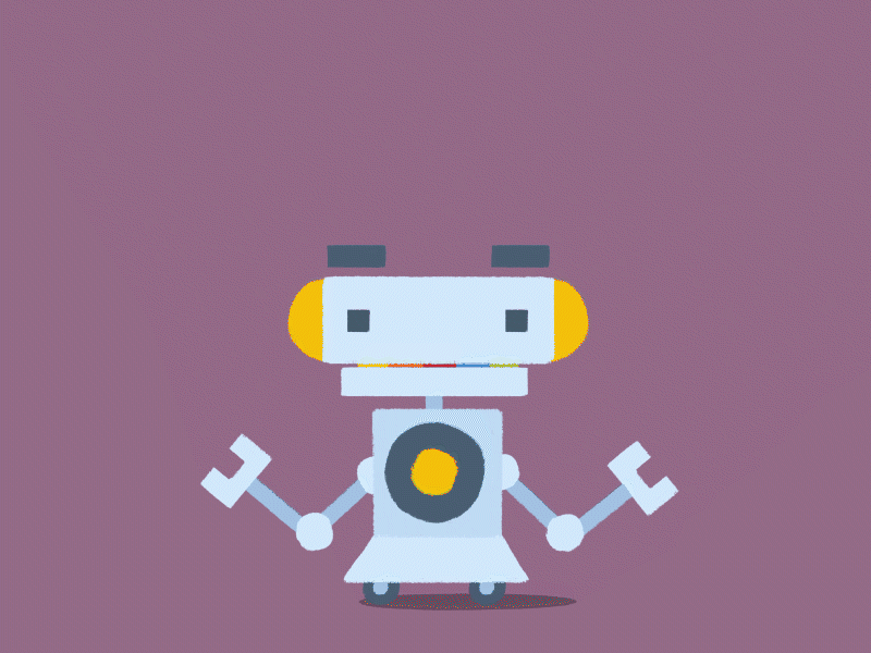 Robot by Tomas Hajek on Dribbble
