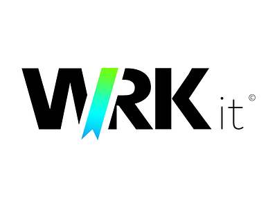 WRKit Logo Revised app design branding crossfit design fitness ixdbelfast journal logo